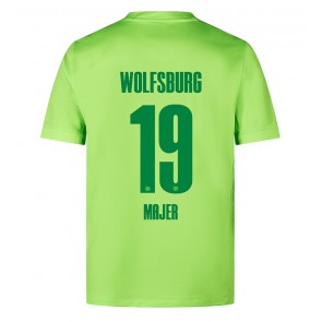 Billiga Wolfsburg Lovro Majer #19 Hemmatröja 2024-25 Kortärmad